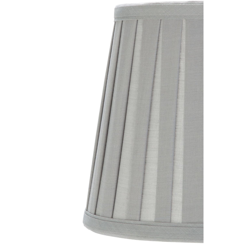 Argos Home Kilmore grey pleated table lamp - British product