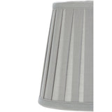 Argos Home Kilmore grey pleated table lamp - British product