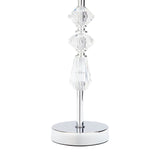 Argos Home Kilmore grey pleated table lamp - British product