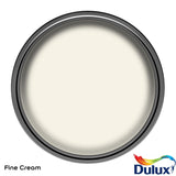 Dulux Walls and Ceilings Matt Paint Fine Cream 2.5L (British brand)