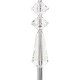 Argos Home Kilmore grey floor lamp with pleated shade, imported from the UK