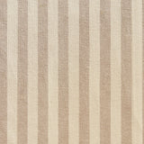 Habitat Yarn Dye Stripe Blackout Pencil Pleat Curtains - Latte - 168x183cm