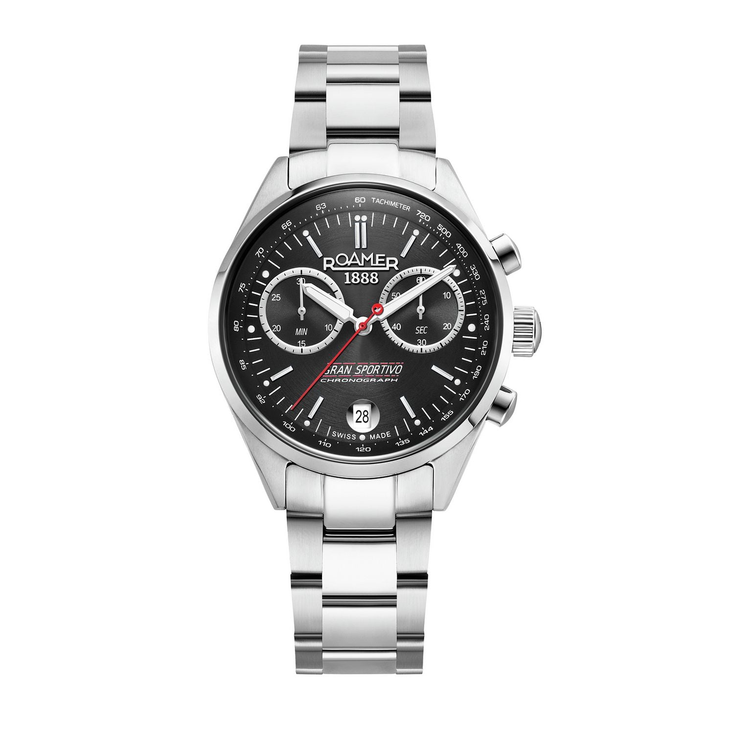 Roamer Gran Sportivo men's watch set with two straps, UK version