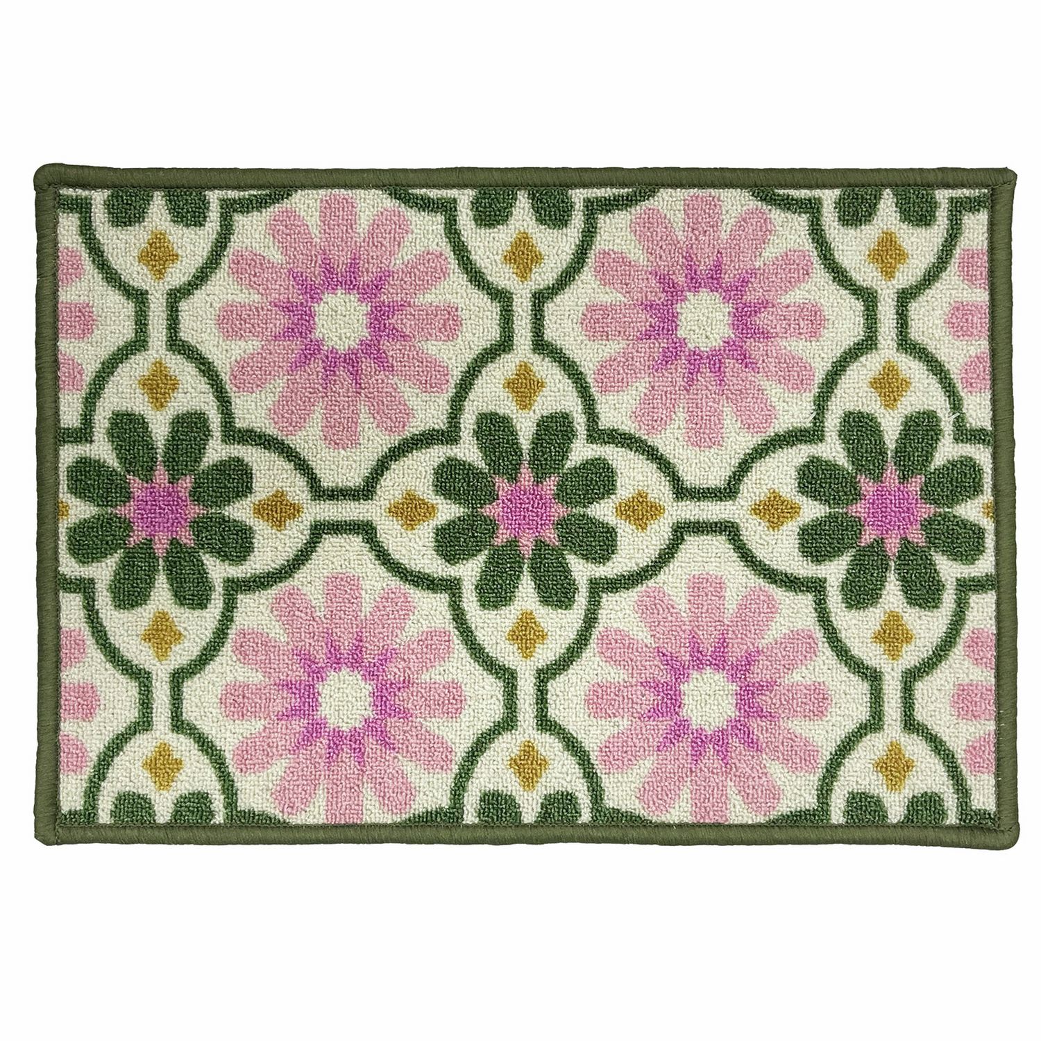 Mighty Mats Geo Tile twin pack doormat 40x57cm - British product