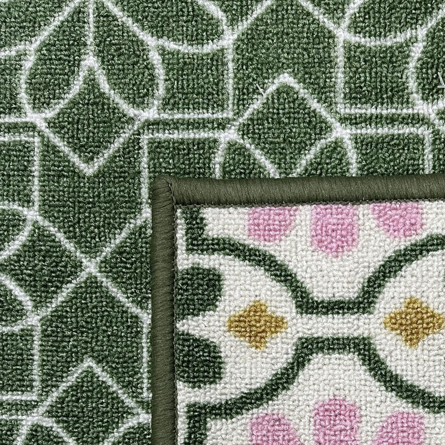 Mighty Mats Geo Tile twin pack doormat 40x57cm - British product