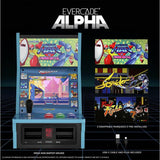 Evercade Alpha Mega Man bartop arcade with 6 Capcom games (British brand)