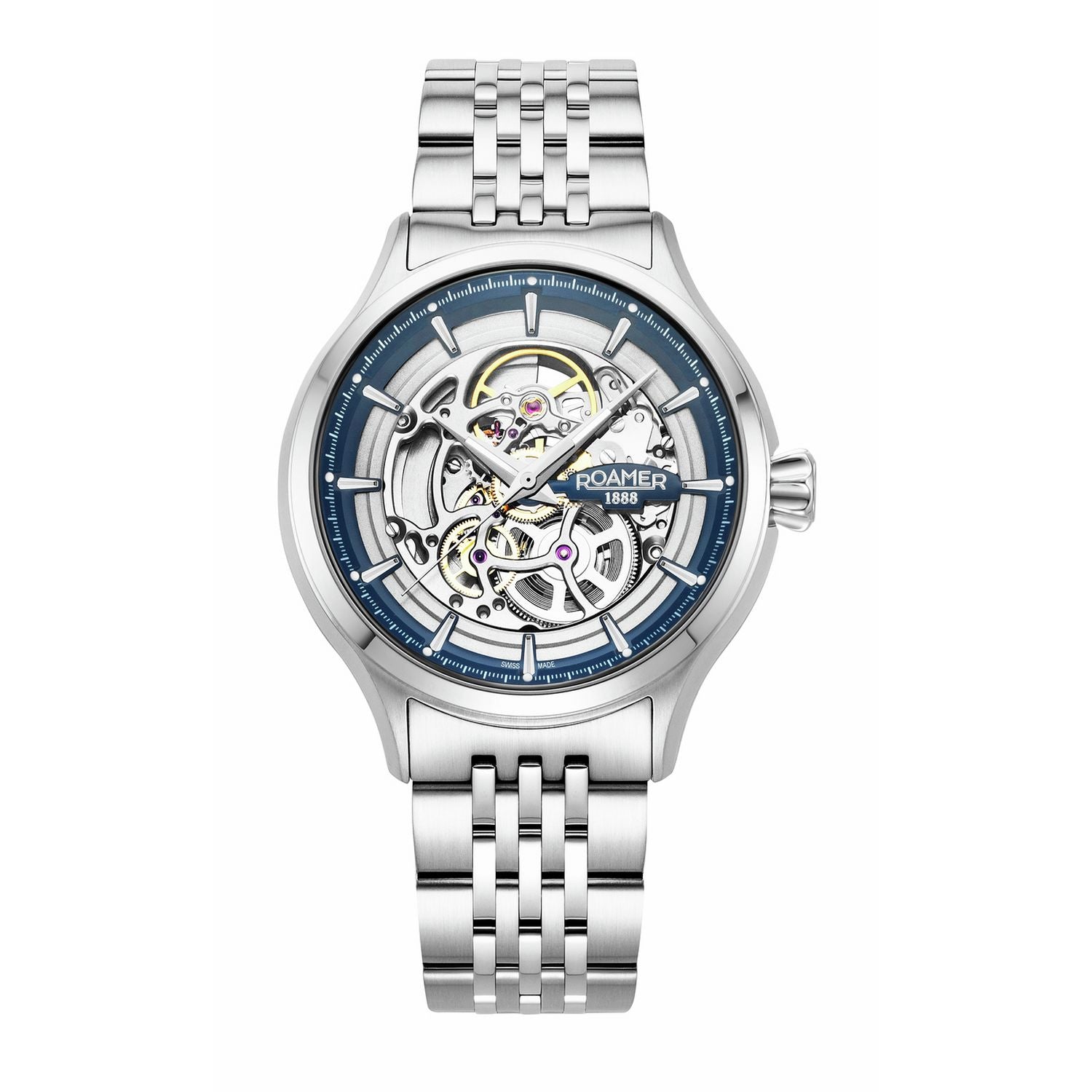 Roamer Competence Skeleton automatic watch, imported from the UK