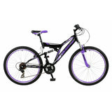 Boss Venom 26 inch mountain bike black purple, UK version