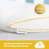 Silentnight breathable cot pillow 60x40cm (British brand)