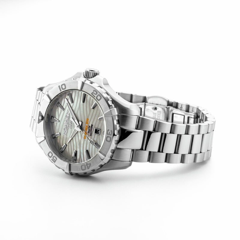 Roamer ladies steel bracelet watch, imported from the UK