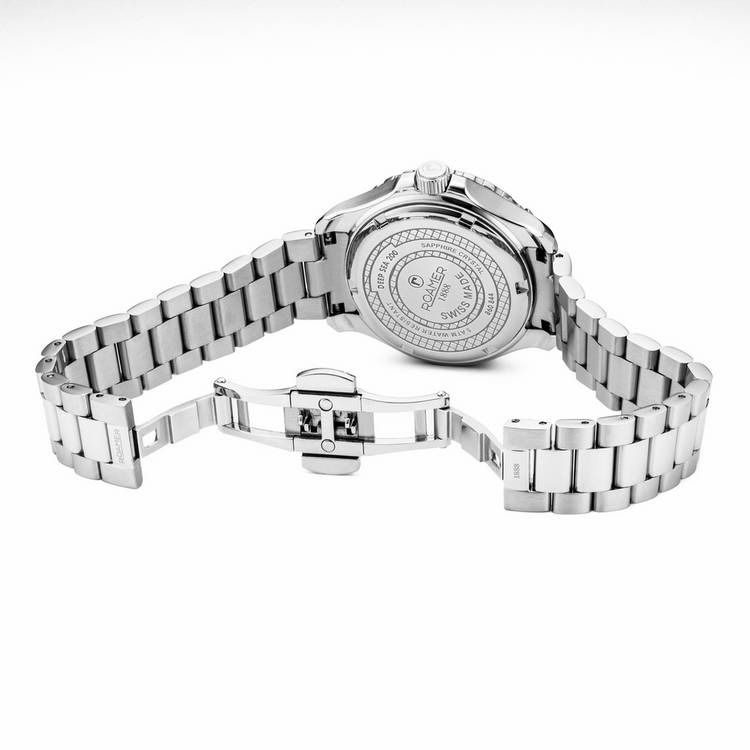 Roamer ladies steel bracelet watch, imported from the UK