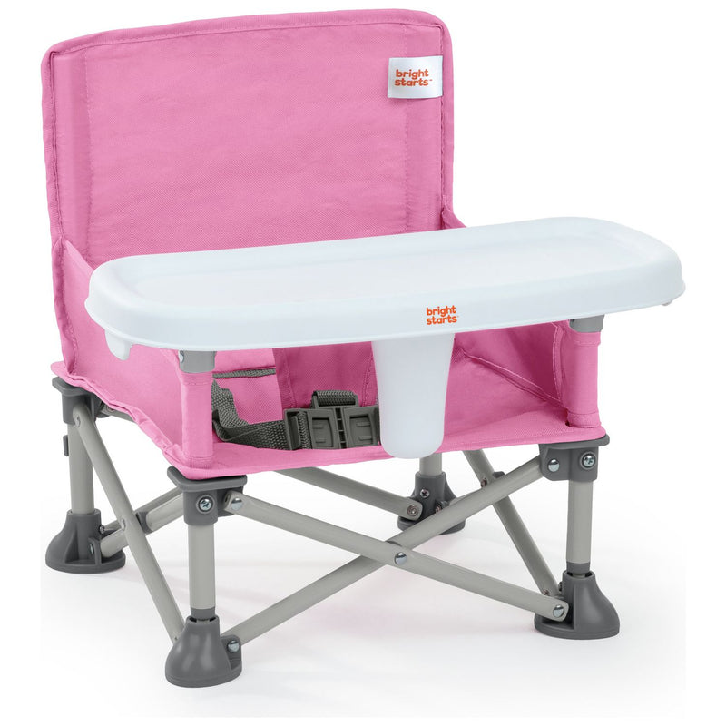 Bright Starts Pop N Sit pink booster seat, UK version