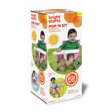 Bright Starts Pop N Sit pink booster seat, UK version