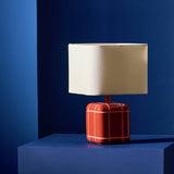 Habitat Metro small table lamp rust - British product