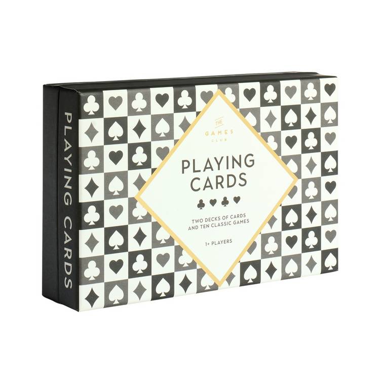 Professor Puzzle playing cards double deck with games, imported from the UK