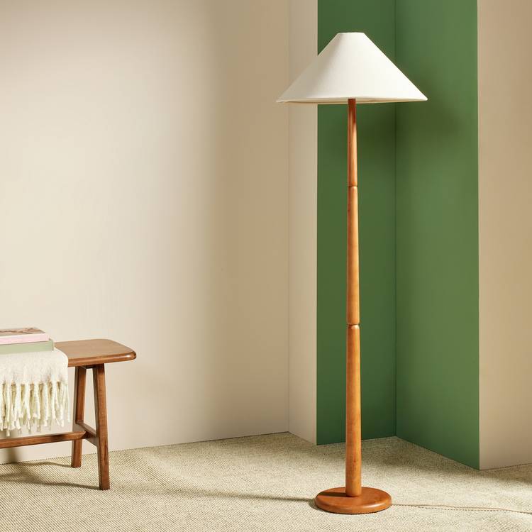 Habitat Oatmeal Cone Taper XL Lampshade 50cm (British brand)