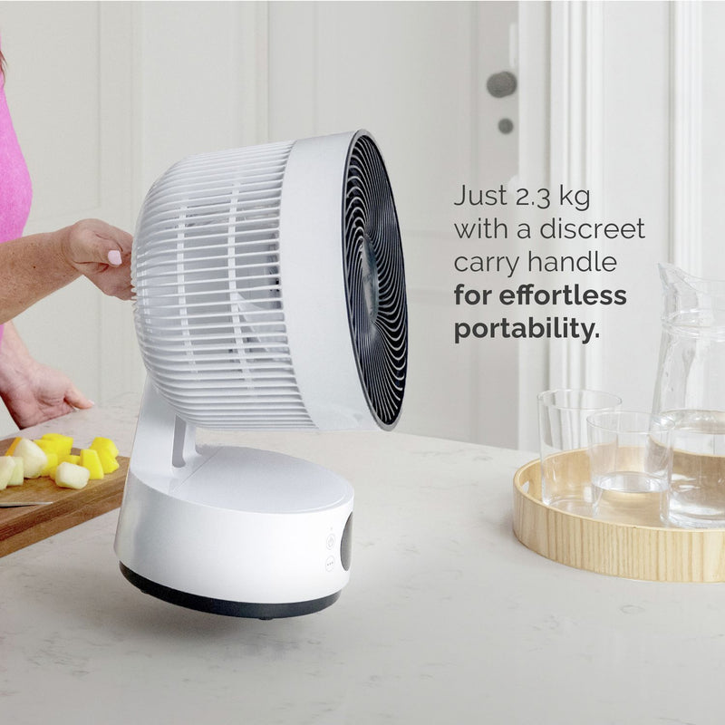 Meaco Sefte rechargeable desk fan 8 inch (British brand)