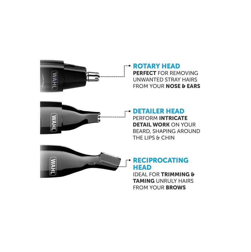 Wahl rechargeable nose ear trimmer - British product