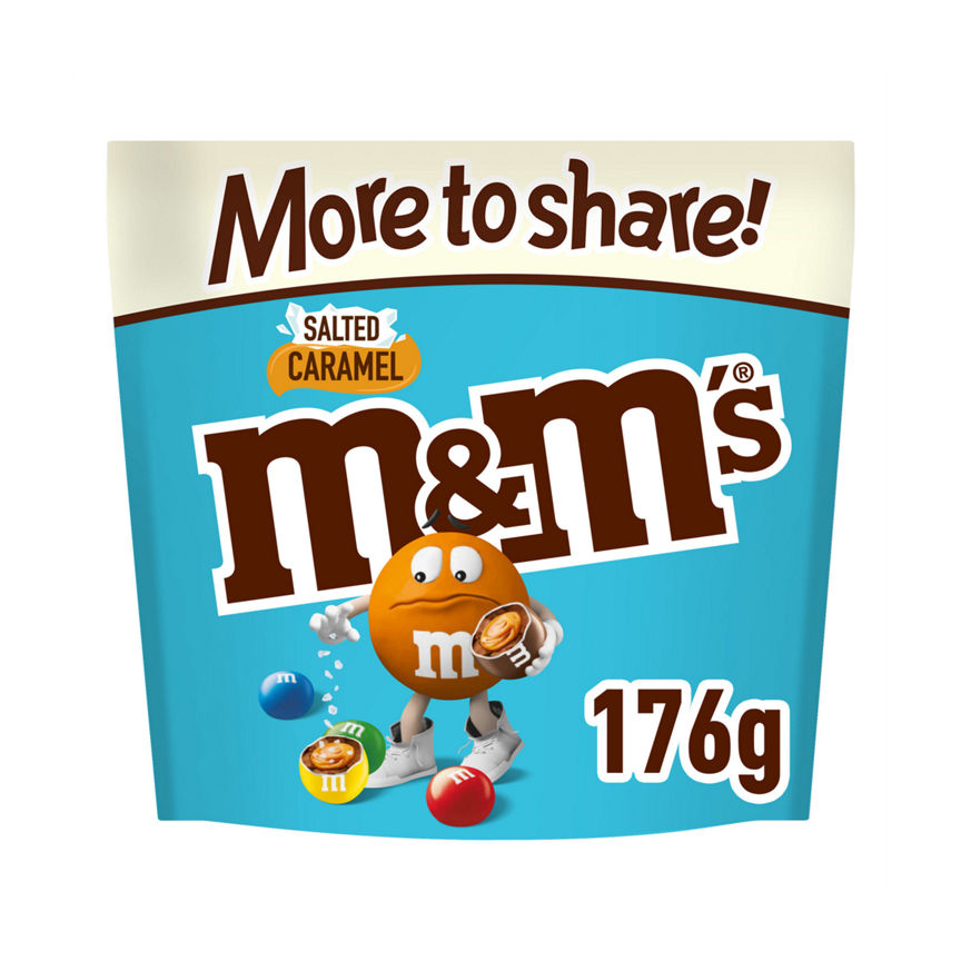 M&M's Salted Caramel Milk Chocolate Sharing Pouch Bag