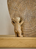 Natural Bertie the Bear Monogram Ornaments