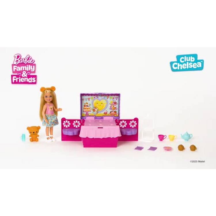 Barbie Chelsea tea party playset 24cm - British product
