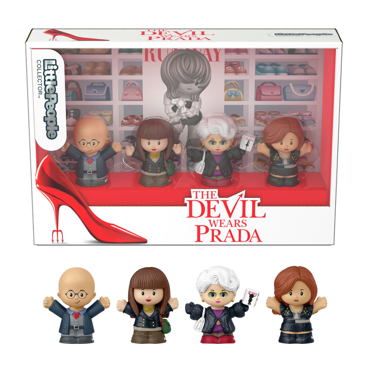 Fisher-Price Devil Wears Prada collectible set, UK version