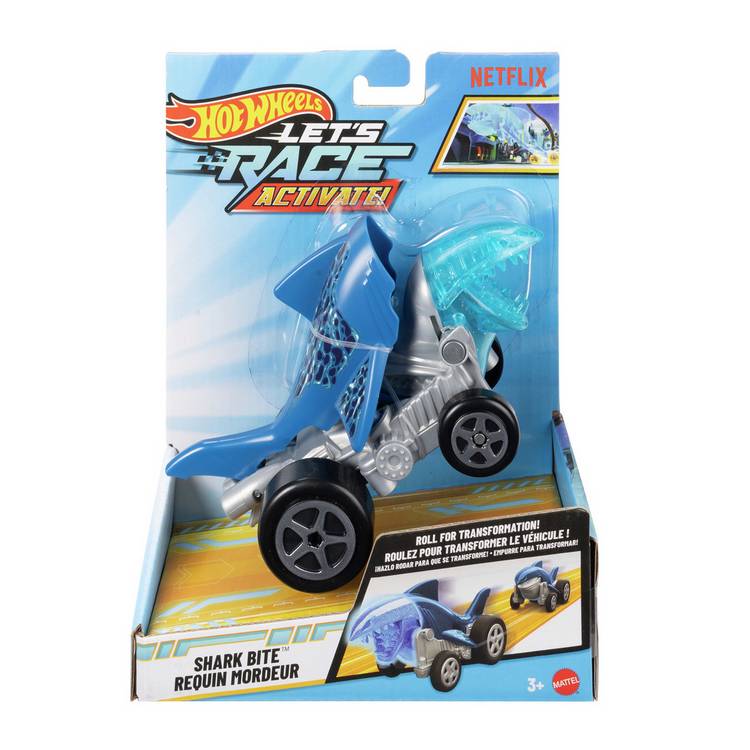 Hot Wheels Let's Race Activate! toy car 1:32 scale, imported from the UK