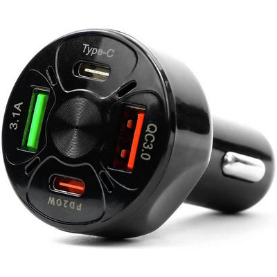 Argos Streetwize 12V USB Car Charger with Type-C and Type-A Ports- Buy online at McGrocer