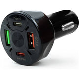 Streetwize 12V USB car charger with Type-C and Type-A ports (British brand)