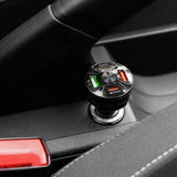 Streetwize 12V USB car charger with Type-C and Type-A ports (British brand)