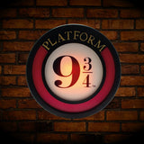 Warner Brothers Harry Potter Platform 9 3/4 lamp white 21cm - British product