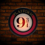 Warner Brothers Harry Potter Platform 9 3/4 lamp white 21cm - British product