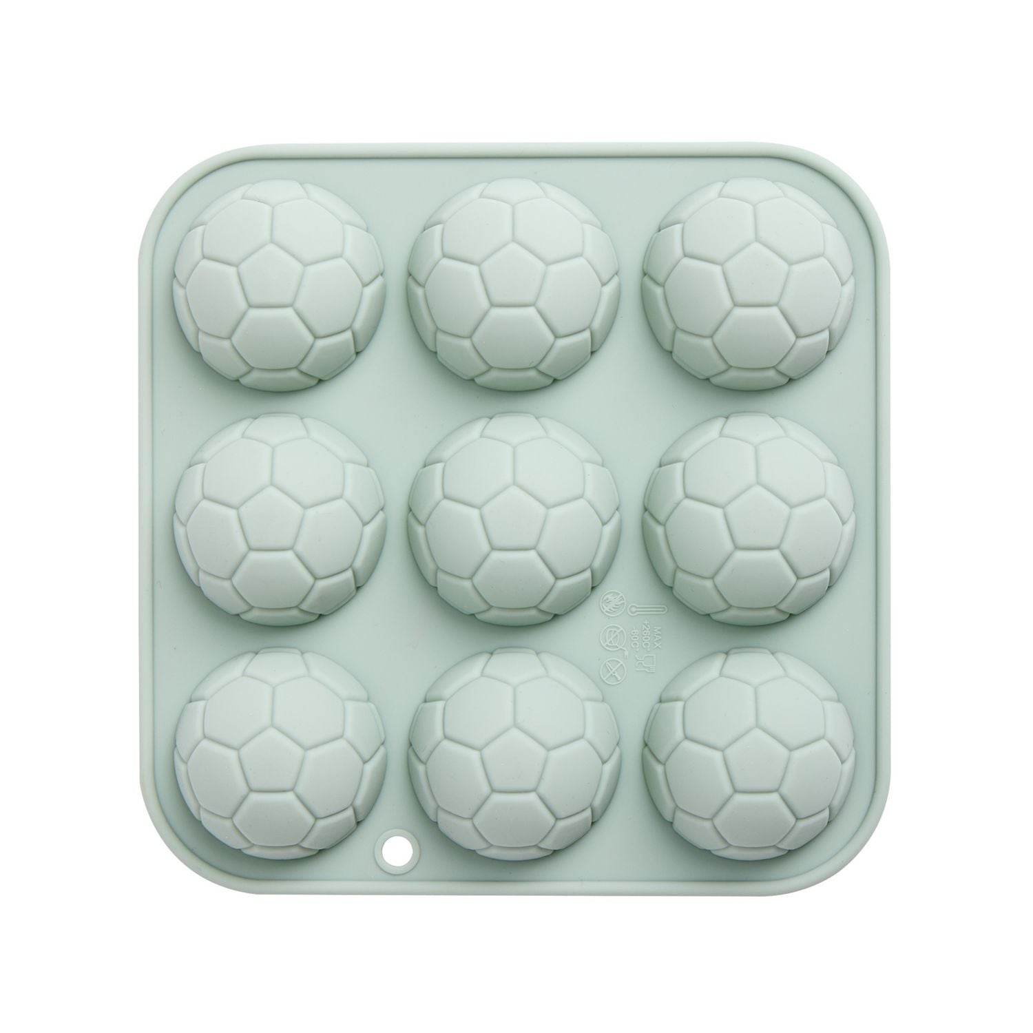 Argos Home football silicone ice cube mould (British brand)