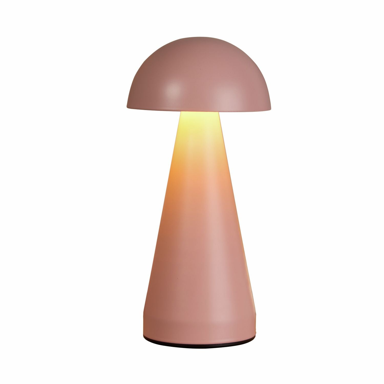 Searchlight Dome Rechargeable LED Table Lamp - Pink