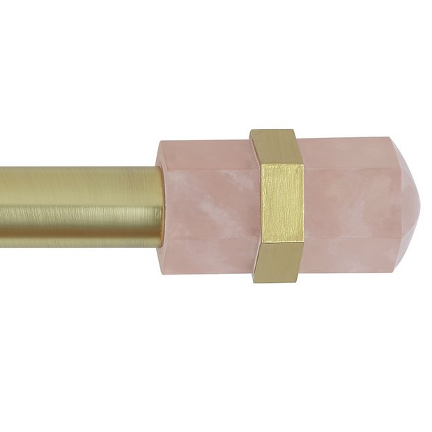 Argos Home rose extendable curtain pole 110-300cm (British brand)