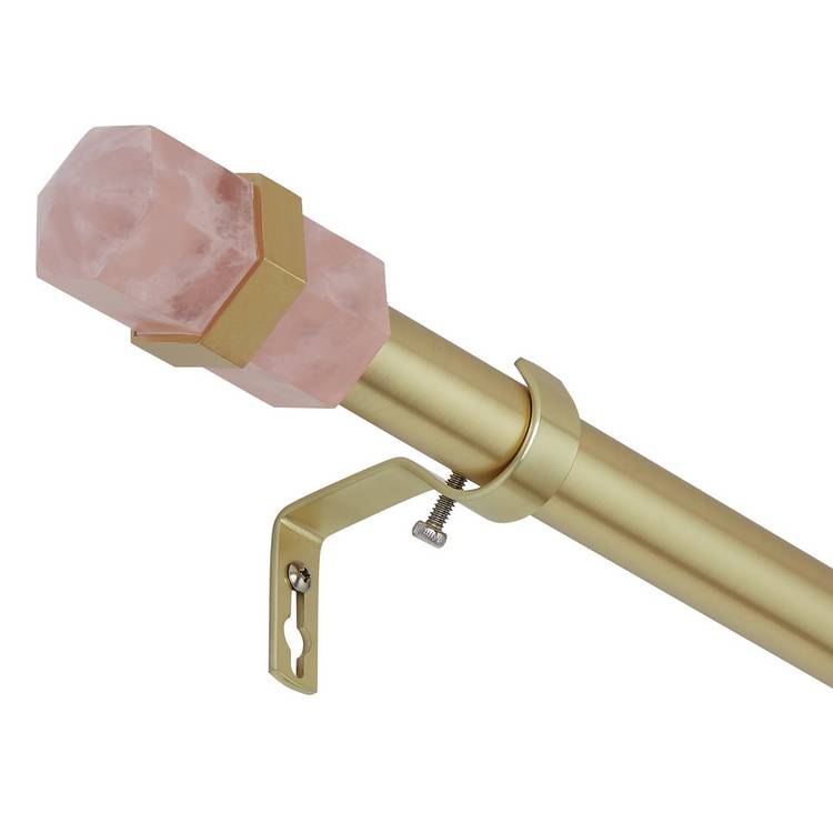 Argos Home rose extendable curtain pole 110-300cm (British brand)