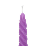 Argos Home twist taper candles in pastel shades (British brand)