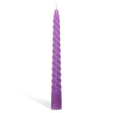 Argos Home twist taper candles in pastel shades (British brand)