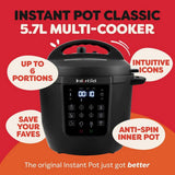 Instant Pot Classic multi cooker 5.7L, imported from the UK