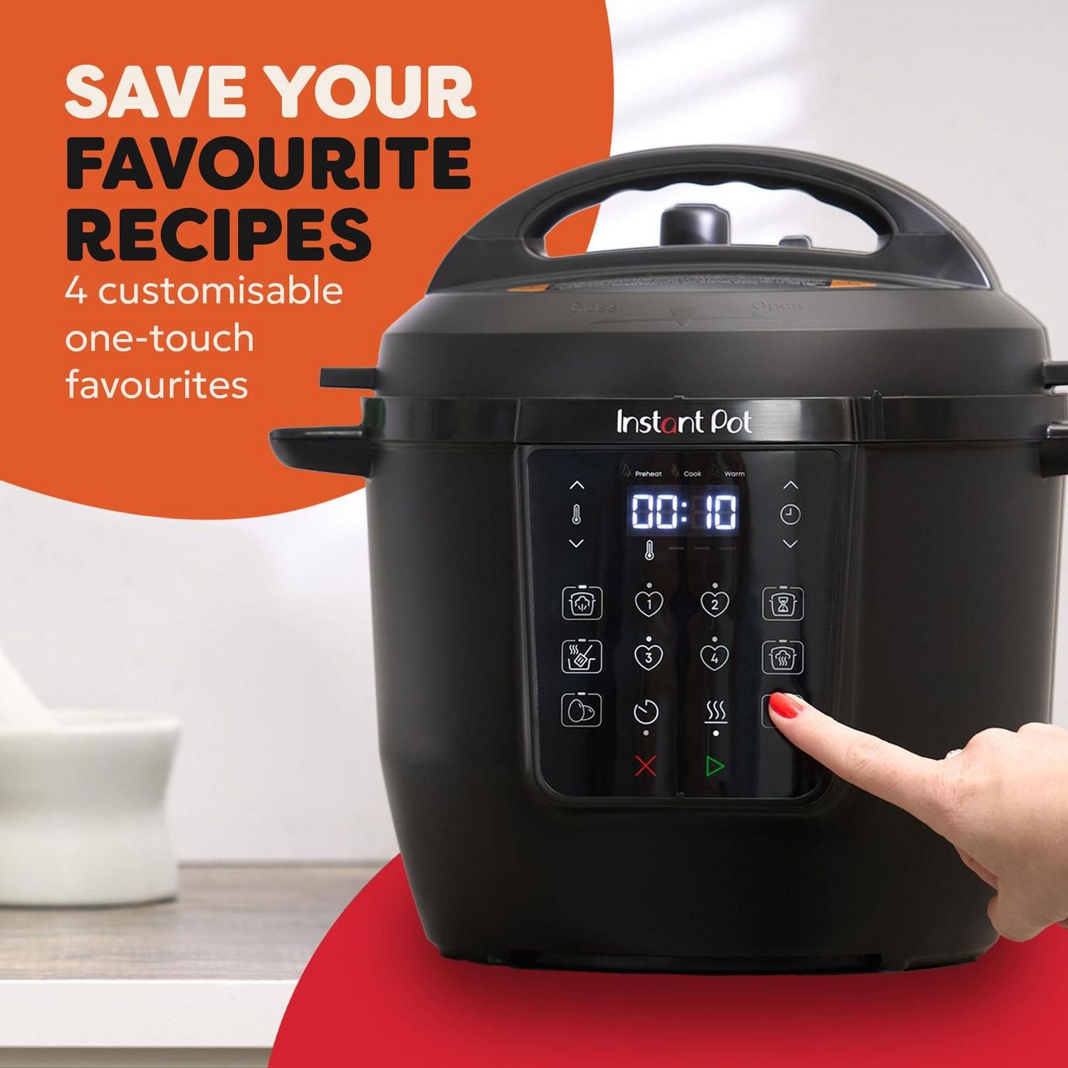Instant Pot Classic multi cooker 5.7L, imported from the UK