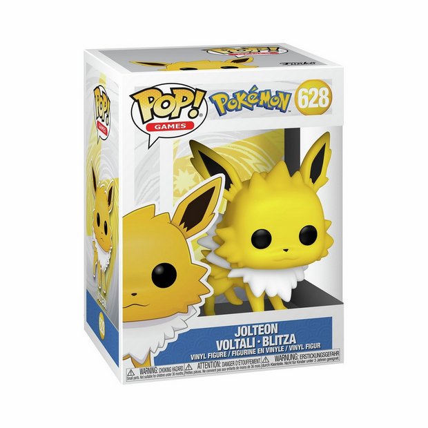 Funko POP Jolteon vinyl figure 3.64 inches, UK version
