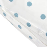 Argos Home blue spot bedding set single (British brand)