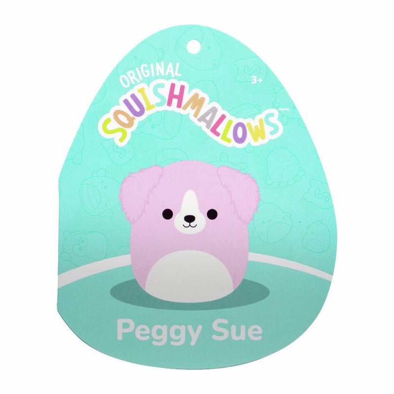 Squishmallows Peggy Sue pink golden retriever soft toy 16 inch, UK version