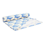 Habitat x Scion blue geometric beach towel 150x80cm - British product