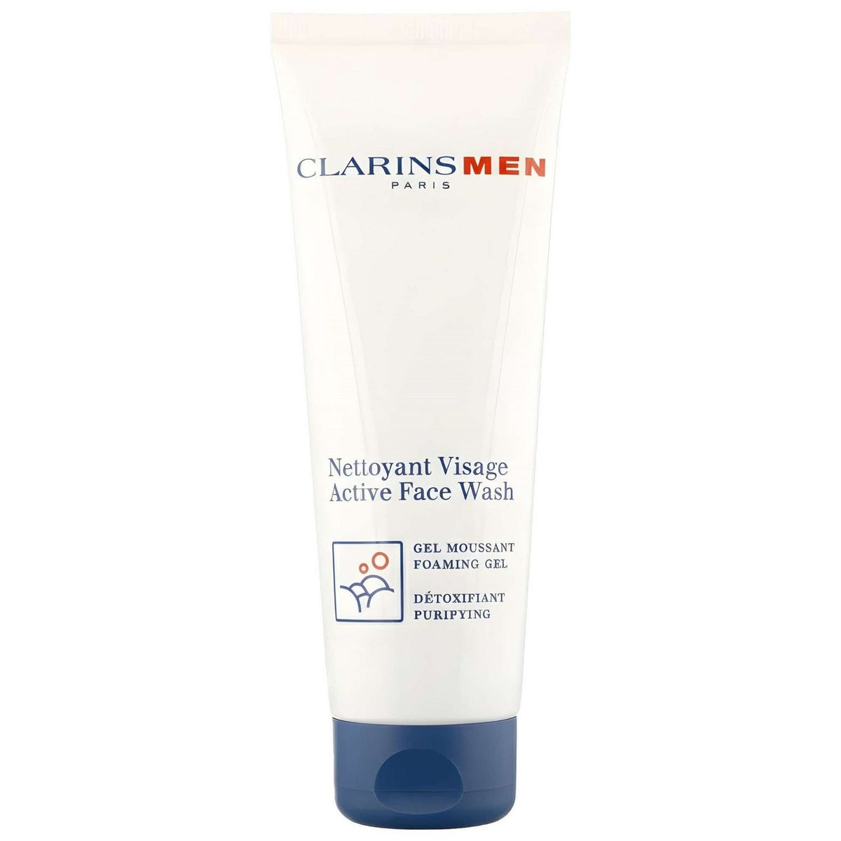 Clarins men active face wash 125ml - British product