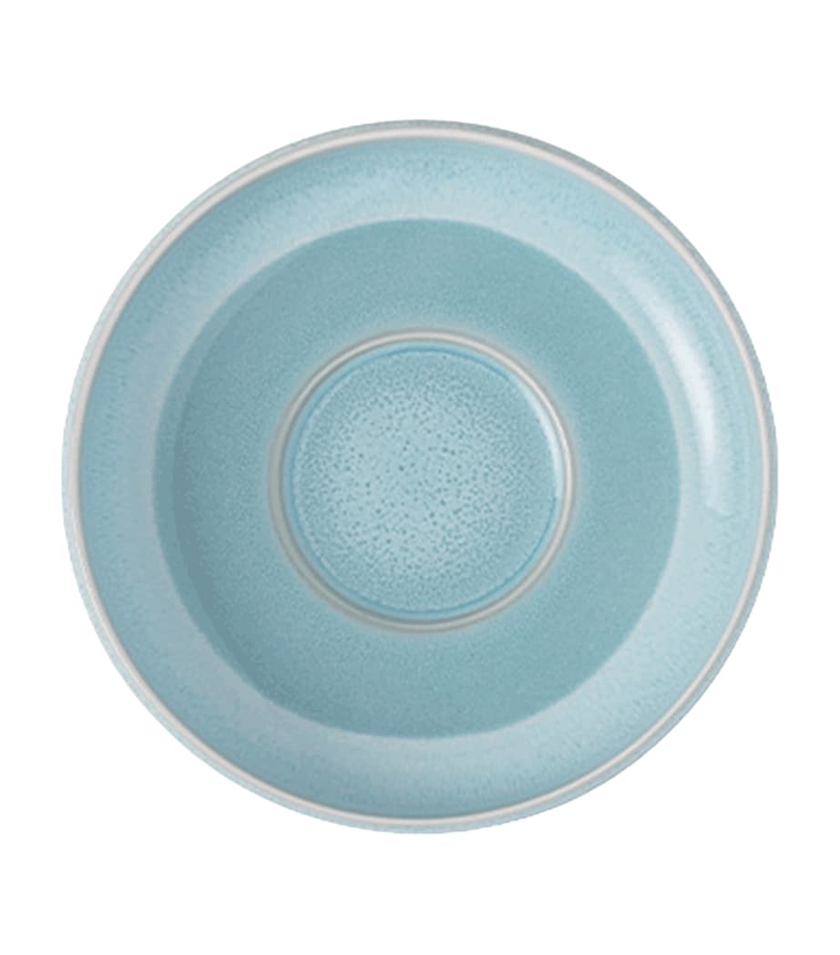 Villeroy & Boch porcelain espresso cup and saucer Perlemor Aqua 12cm - British product