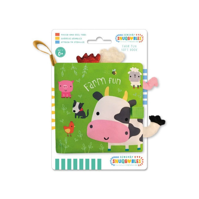 Make Believe Ideas farm themed touch and feel cloth book, UK version