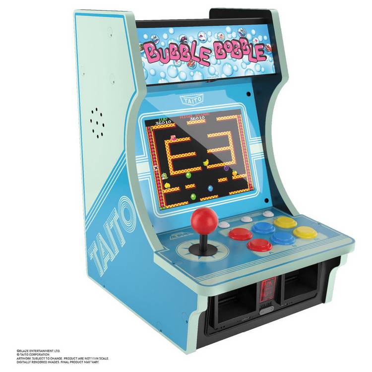 Evercade Alpha Taito bartop arcade with classic Taito games, UK version