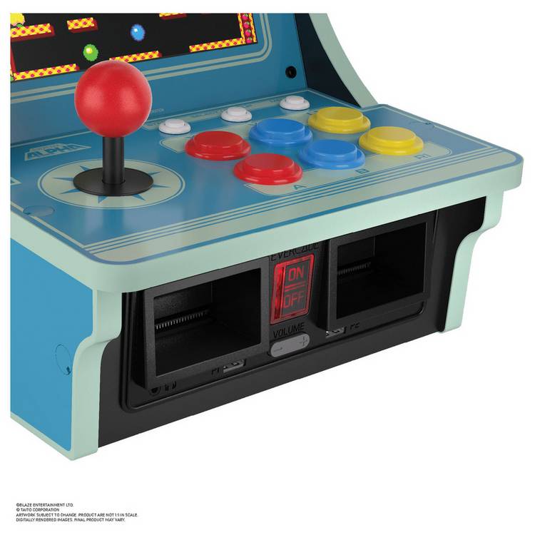 Evercade Alpha Taito bartop arcade with classic Taito games, UK version