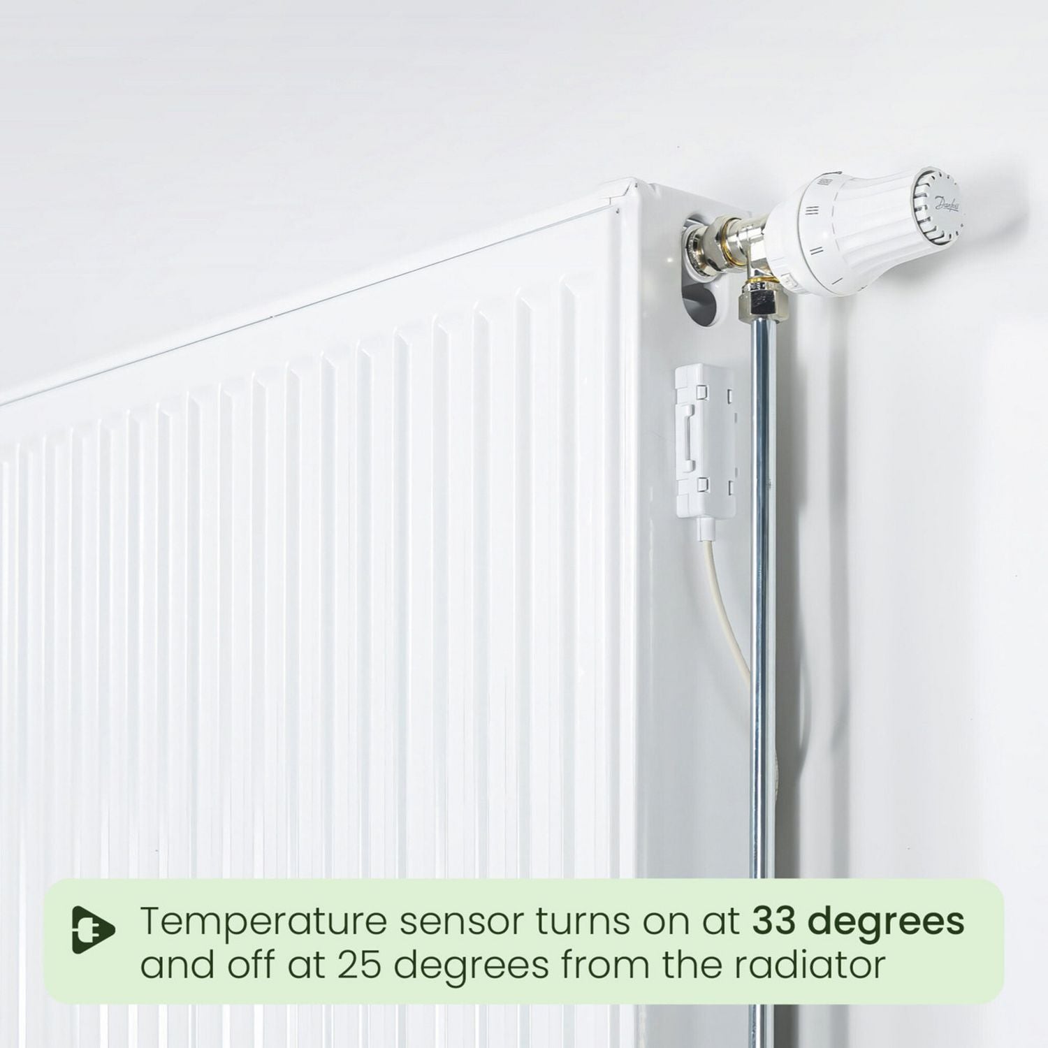 SpeedComfort Radiator Fan Extension Set White, imported from the UK